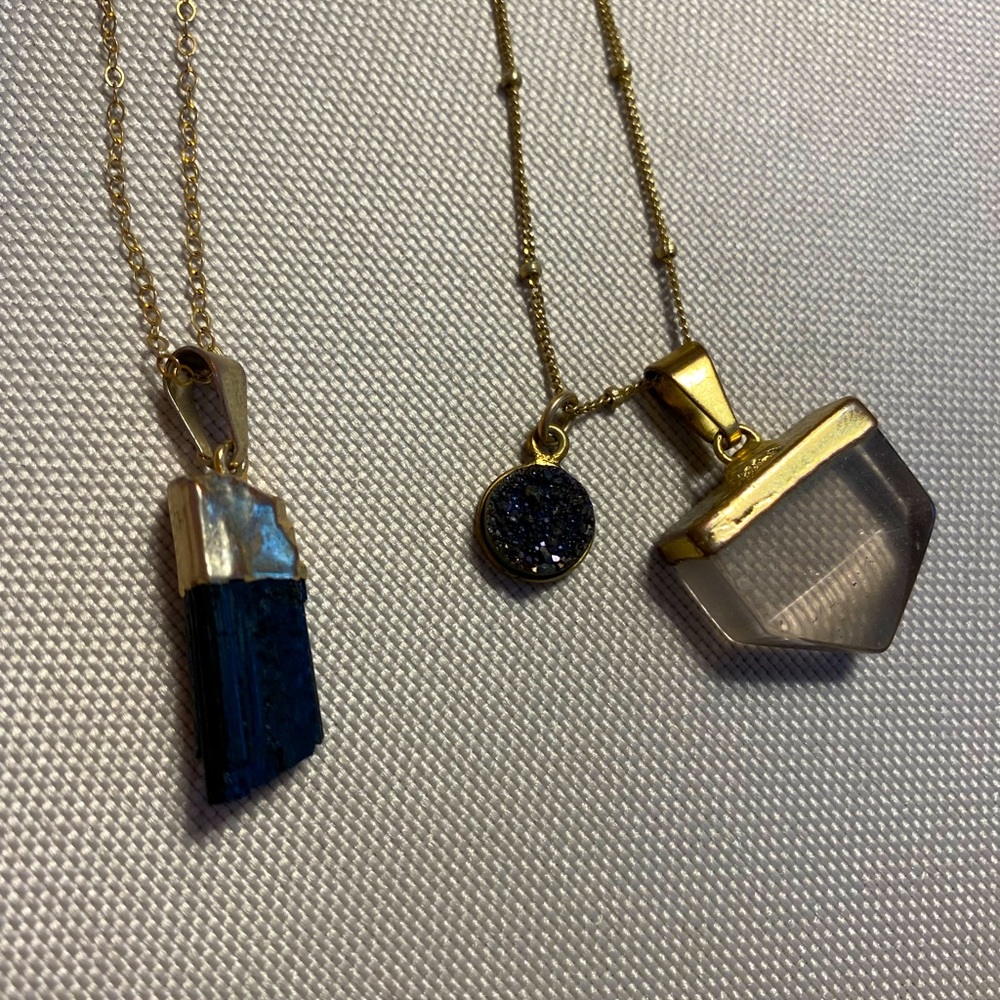 2 Darling charm necklaces.